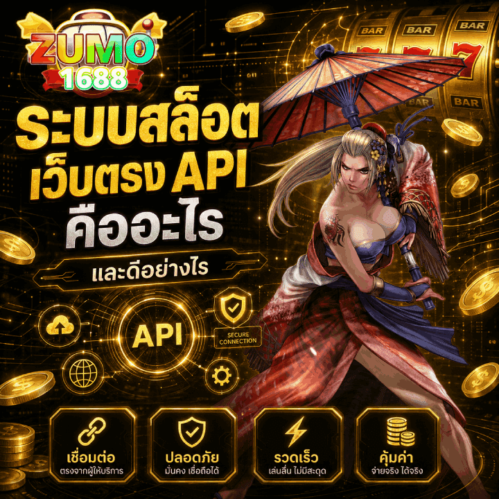ระบบสล็อตเว็บตรง API คืออะไร