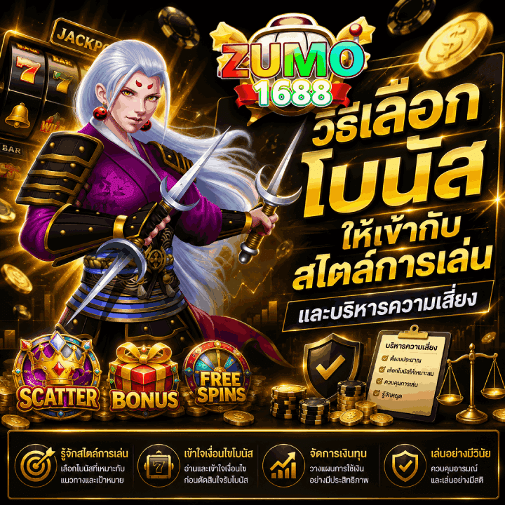 วิธีเลือกโบนัสให้เข้ากับสไตล์การเล่น